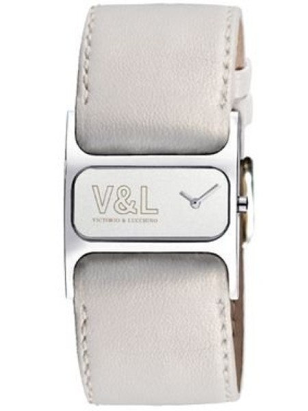 Victorio & Lucchino VL027602 damklocka, äkta läder armband