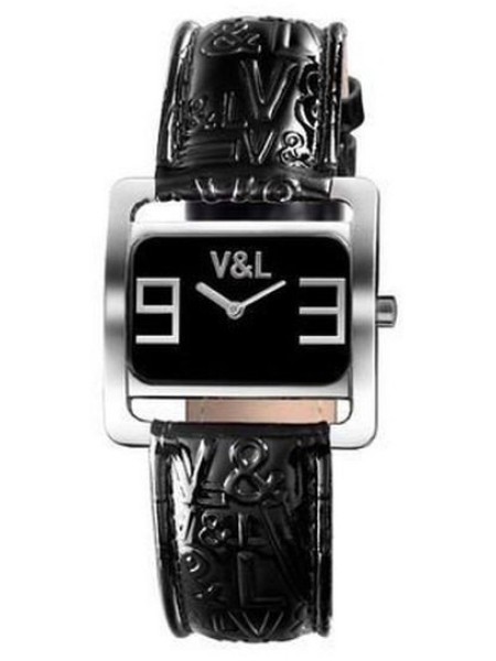 Victorio & Lucchino VL048601 damklocka, äkta läder armband