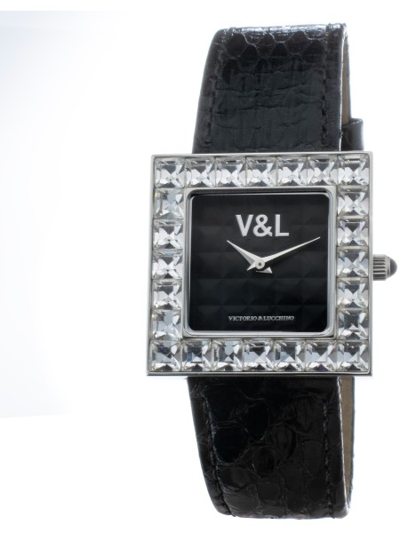 Victorio & Lucchino VL062601 γυναικείο ρολόι, με λουράκι real leather