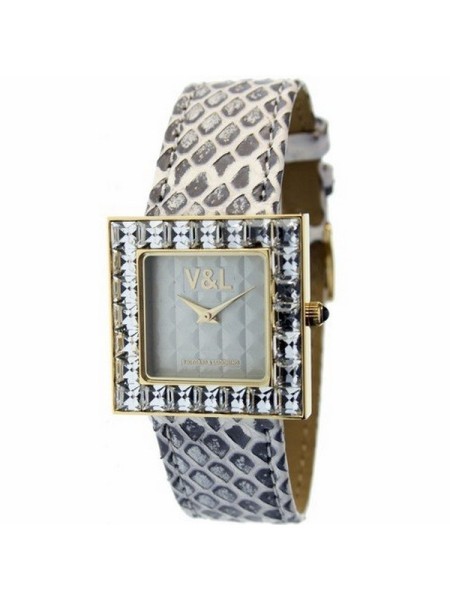Victorio & Lucchino VL062602 γυναικείο ρολόι, με λουράκι real leather