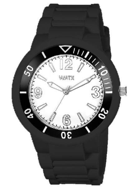 Watx RWA1301N men's watch, caoutchouc strap