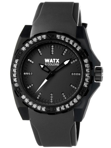 Watx RWA1883 Reloj para mujer, correa de caucho