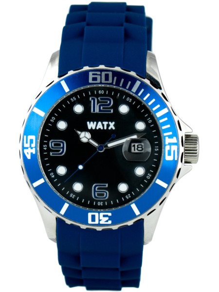 Watx RWA9020 montre pour homme, caoutchouc sangle