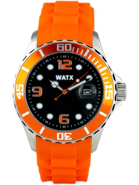 Watx RWA9022 herenhorloge, rubber bandje