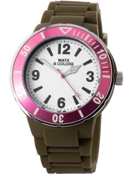Watx RWA1623-C1513 Relógio para mulher, pulseira de silicona