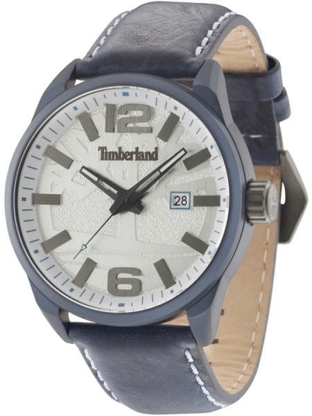 Timberland 15029JLBL-01 men's watch, real leather strap