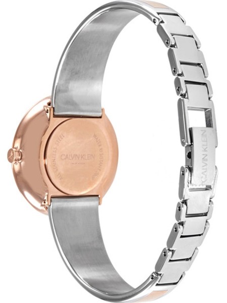 Calvin Klein K4E2N61X Relógio para mulher, pulseira de acero inoxidable