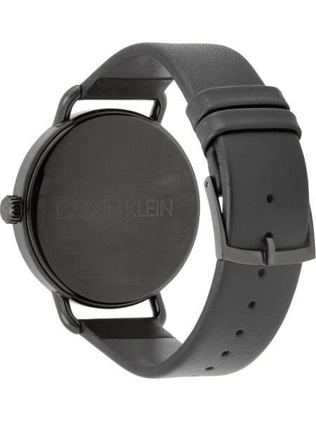 Calvin Klein K7B214CP herenhorloge, echt leer bandje