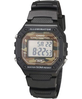 Casio W-218H-5BV unisex watch