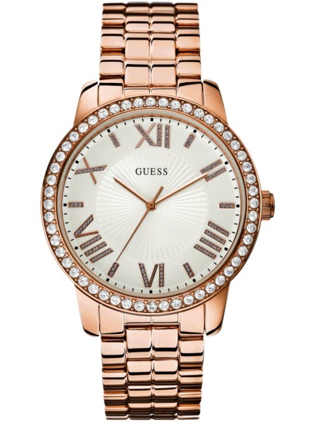 Guess W0329L3 Relógio para mulher, pulseira de acero inoxidable