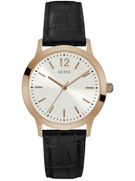 Guess W0922G6 men's watch, real leather strap