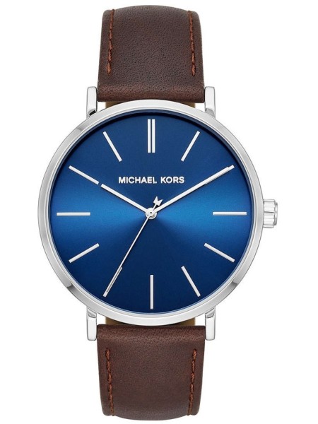 Michael Kors MK7146 Reloj para hombre, correa de cuero real