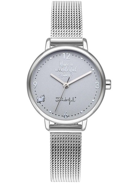 Mr Wonderful WR15200 γυναικείο ρολόι, με λουράκι stainless steel