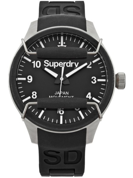 Superdry SYG109B Herrenuhr, plastic Armband