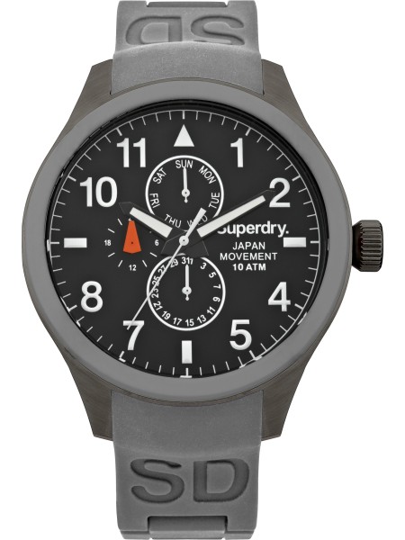 Superdry SYG110E men's watch, silicone strap