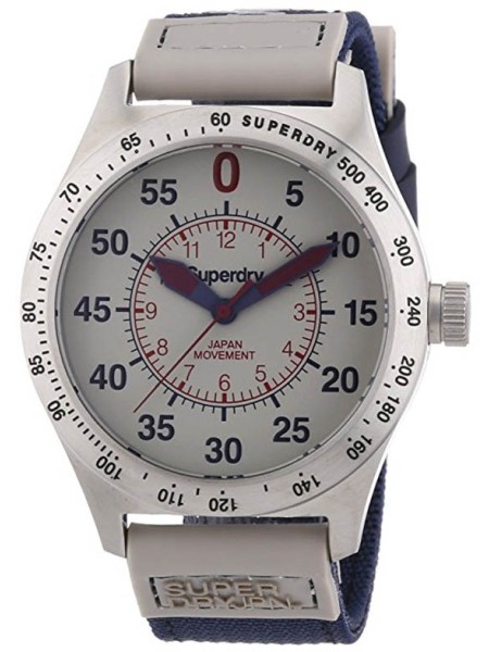 Superdry SYG122E men's watch, textile strap