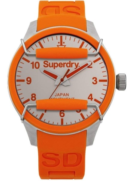 Superdry SYG125O men's watch, resin strap