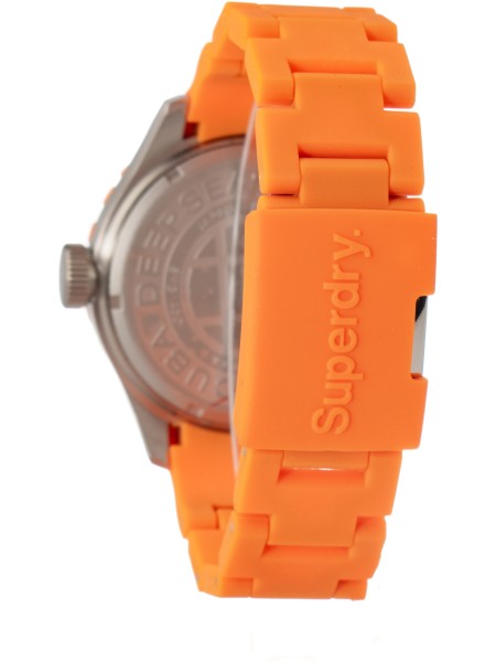 Superdry SYG140O men's watch, silicone strap