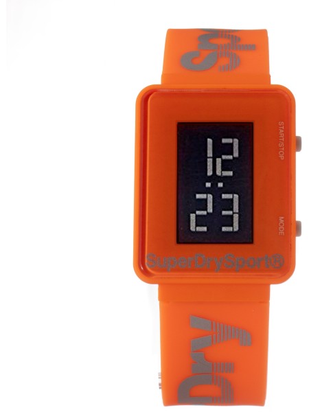 Superdry SYG204O men's watch, silicone strap