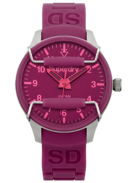 Superdry SYL127P Relógio para mulher, pulseira de resina
