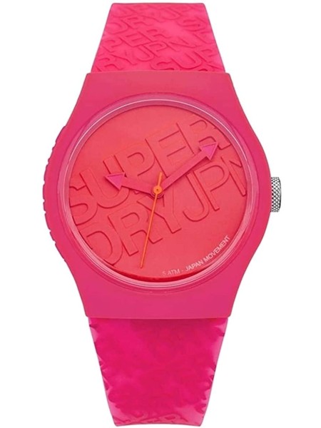 Superdry SYL169P Relógio para mulher, pulseira de silicona
