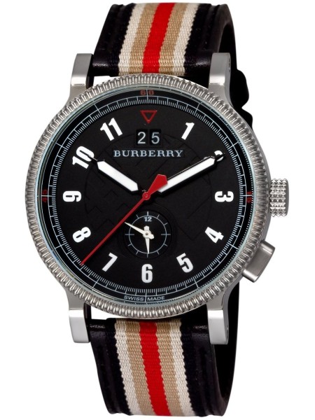 Burberry BU7680 Herrenuhr, textile Armband