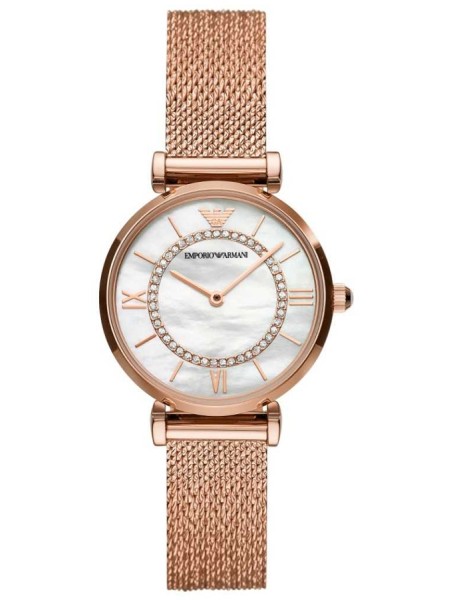 Emporio Armani AR11320 Relógio para mulher, pulseira de acero inoxidable