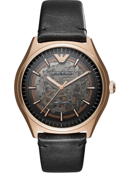 Emporio Armani AR60004 men's watch, real leather strap | DIALANDO® Denmark