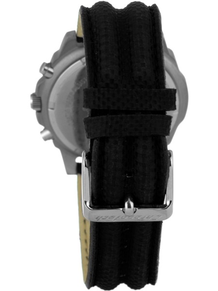 Chronotech CT9127-03 damklocka, äkta läder armband