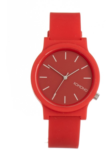 Komono KOM-W1261 Relógio para mulher, pulseira de silicona