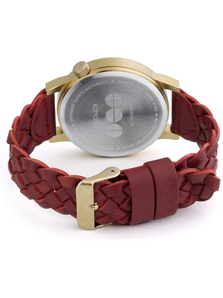 Komono KOM-W2030 men's watch, cuir véritable strap