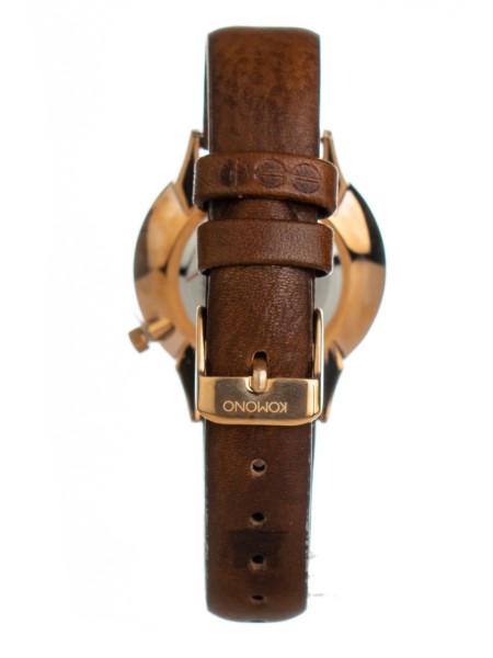 Komono KOM-W2814 ladies' watch, real leather strap