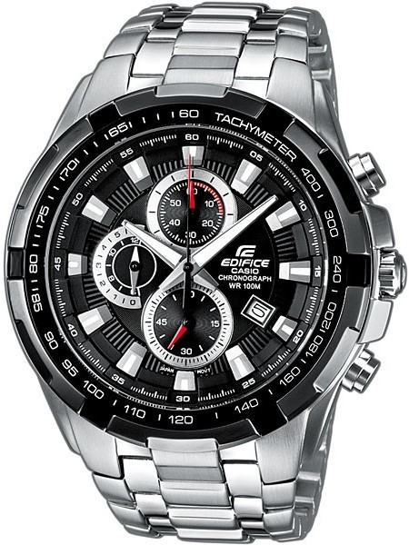 Casio Edifice EF-539D-1AVEF men's watch, stainless steel strap
