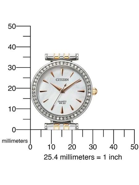 Citizen Elegance  Quarz ER0216-59D дамски часовник, stainless steel каишка
