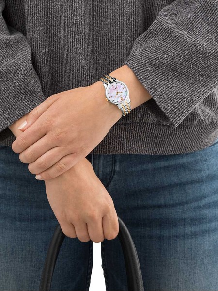 Citizen Eco-Drive Elegance EM0896-89Y γυναικείο ρολόι, με λουράκι stainless steel