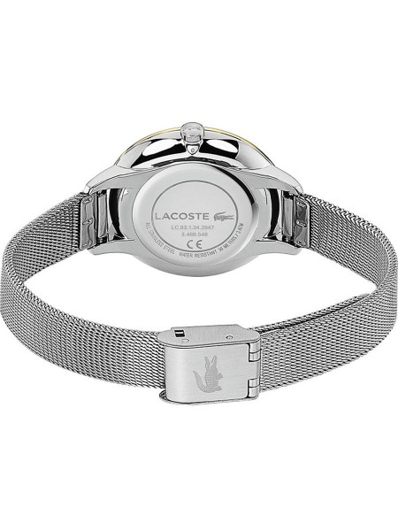 Lacoste Cannes 2001127 damklocka, rostfritt stål armband
