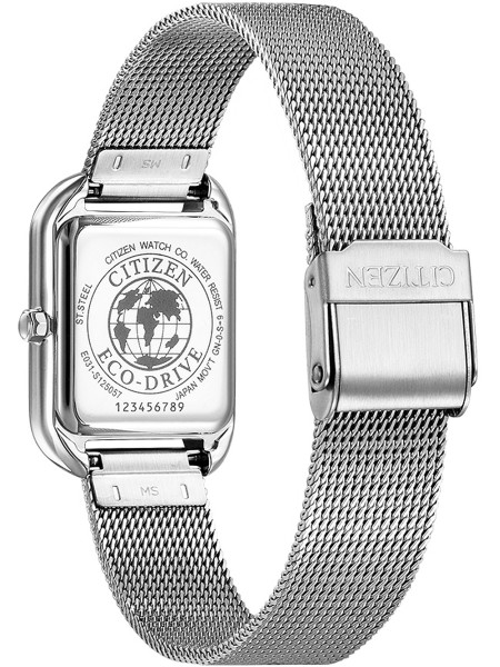 Citizen Eco-Drive Elegance EM0491-81D Damenuhr, stainless steel Armband