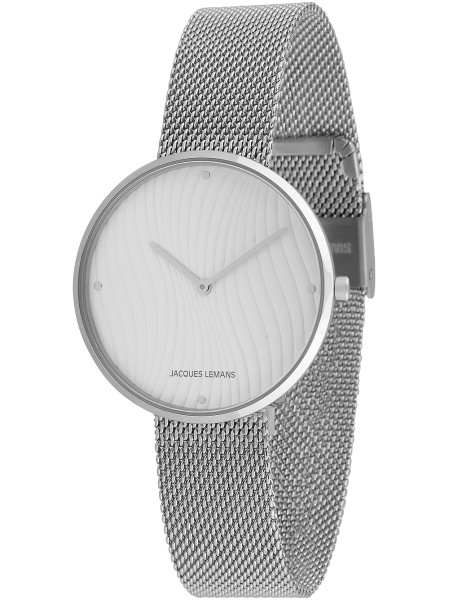 Jacques Lemans Design Collection 1-2093G montre de dame, acier inoxydable sangle