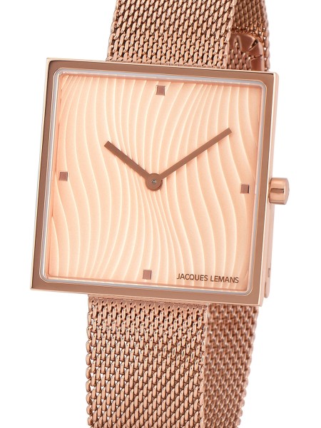 Jacques Lemans Design Collection 1-2094F Reloj para mujer, correa de acero inoxidable