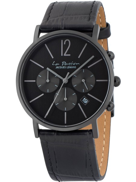 Jacques Lemans La Passion Chronograph LP-123Q dámské hodinky, pásek real leather