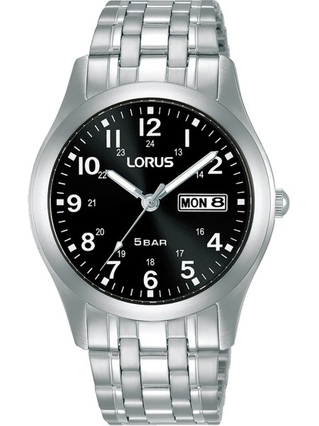 Lorus Klassik RXN73DX5 men's watch, acier inoxydable strap