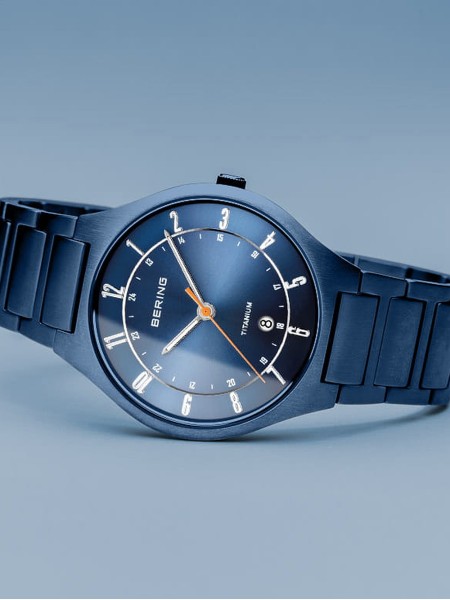 Bering Titanium 11739-797 men's watch, titanium strap