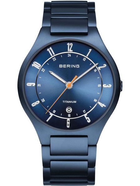 Bering Titanium 11739-797 men's watch, titanium strap