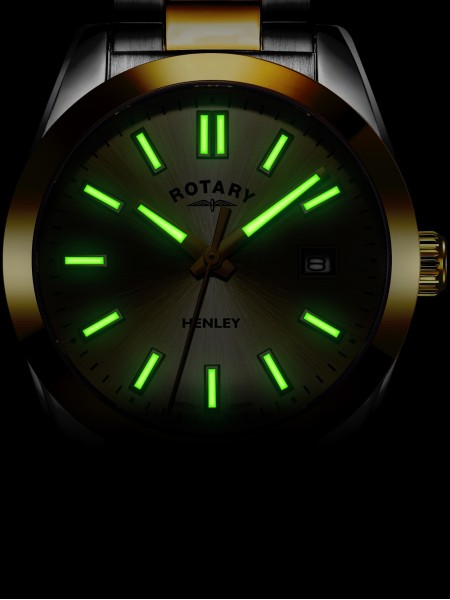 Rotary Henley LB05181/03 dámské hodinky, pásek stainless steel