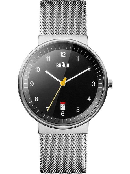 Braun Classic BN0032BKSLMHG montre pour homme, acier inoxydable sangle