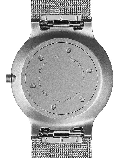 Braun Classic Slim BN0211BKSLMHG men's watch, stainless steel strap