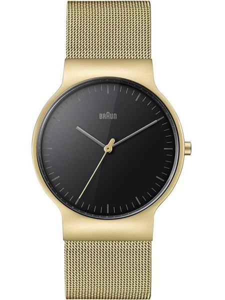 Braun Classic Slim BN0211BKGDMHG montre pour homme, acier inoxydable sangle