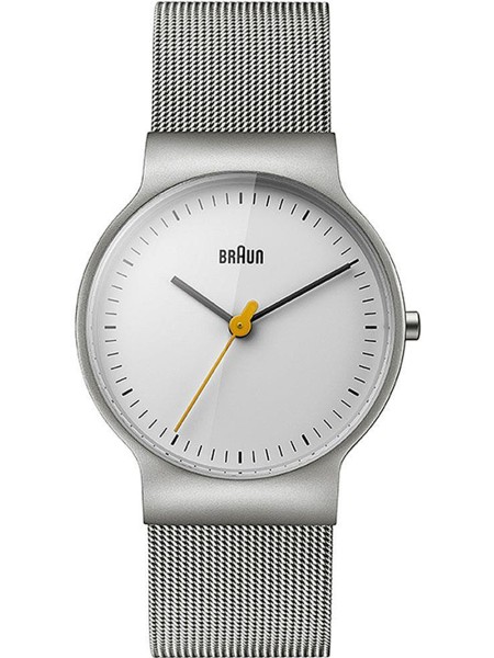Braun Classic Slim BN0211WHSLMHL damklocka, rostfritt stål armband
