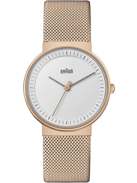 Braun Classic Slim BN0031RGMHL montre de dame, acier inoxydable sangle