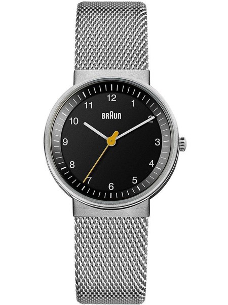 Braun Classic BN0031BKSLMHL Relógio para mulher, pulseira de acero inoxidable